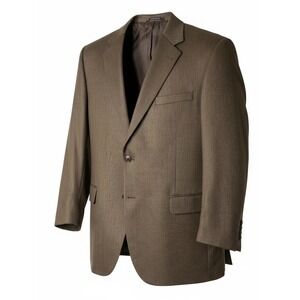 Jos A Bank Signature Collection Men's Sport Coat Herringbone Silk/Camel Hair 48L